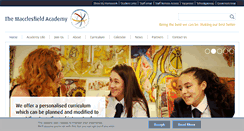 Desktop Screenshot of macclesfieldacademy.org